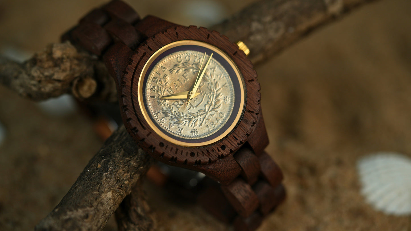 East India Co. 1840 1/2 Rupee