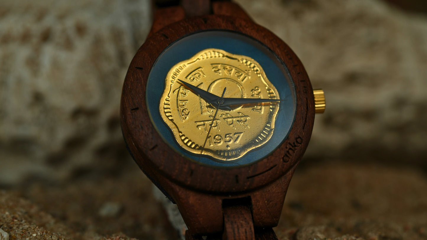 Bharat 1957 10 Paisa