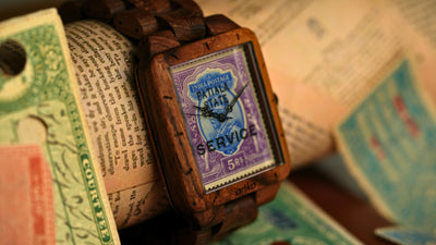 India Postage Patiala State(Nabha) 5 Rs. 1932