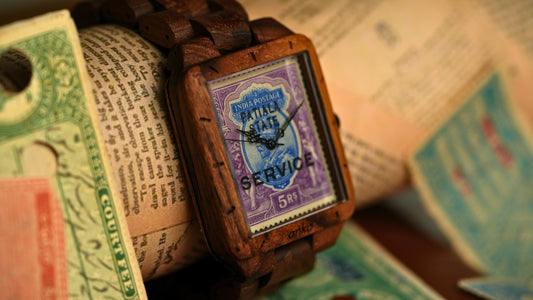 India Postage Patiala State(Nabha) 5 Rs. 1932